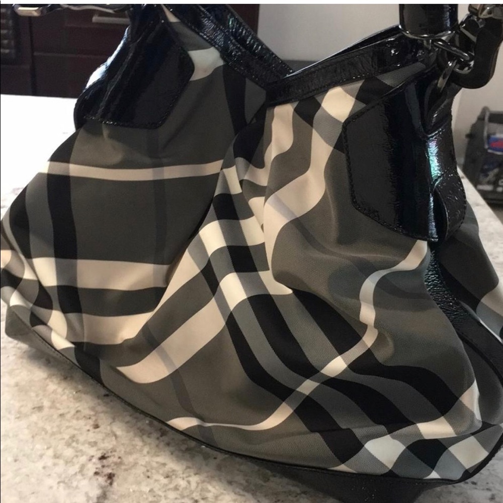 Burberry Brit Canvas Shoulder Bag